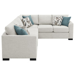 Radison Greige Upholstered Sectional Sofa