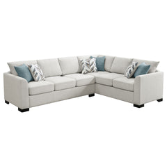 Radison Greige Upholstered Sectional Sofa