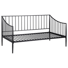 Jeremy Matte Black Metal Twin Daybed Bed Frame
