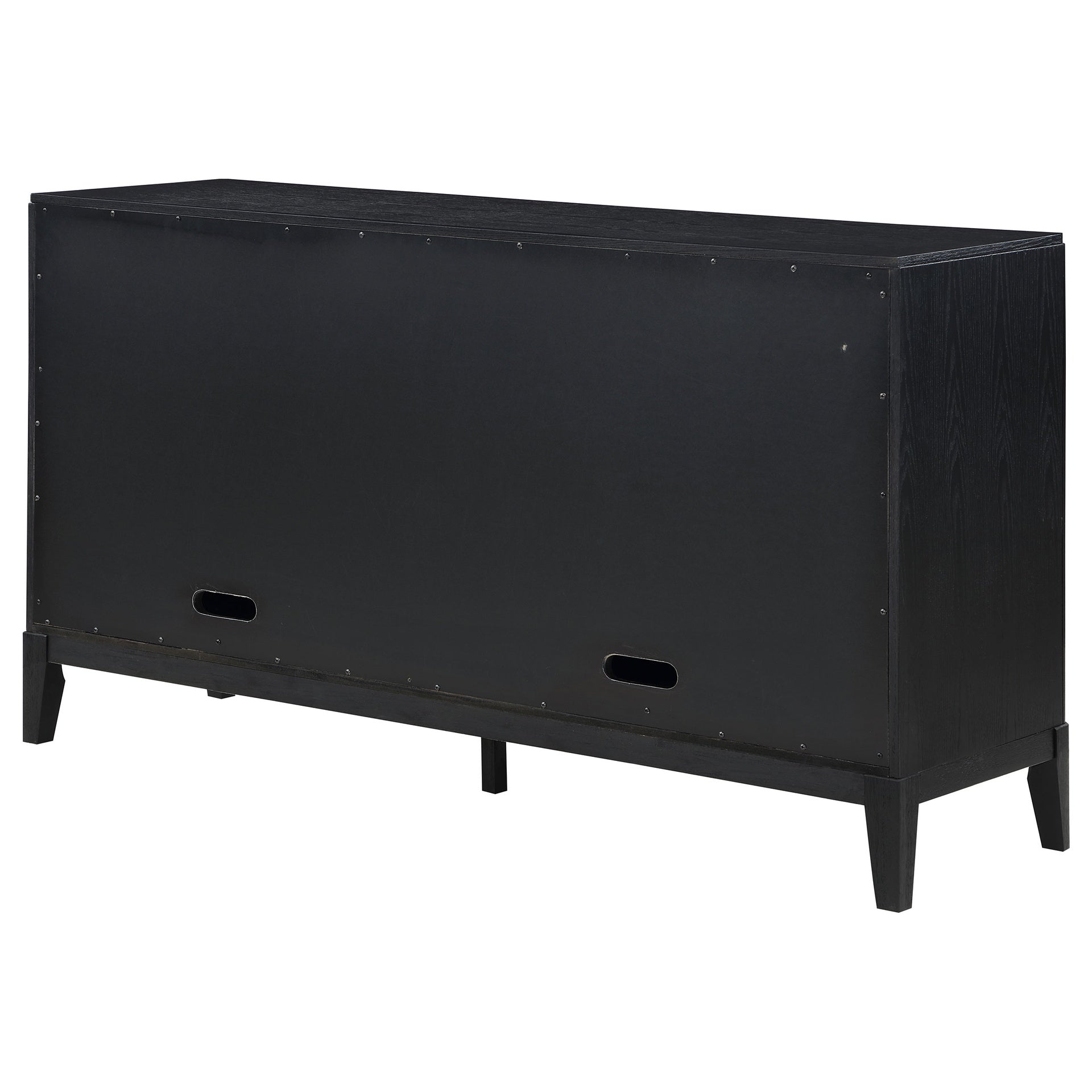 Mason Black 2-drawer Sideboard