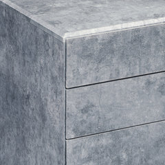 Silver 3-drawer File Cabinet