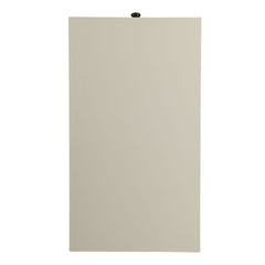 White Accent Table with Bottom Shelf