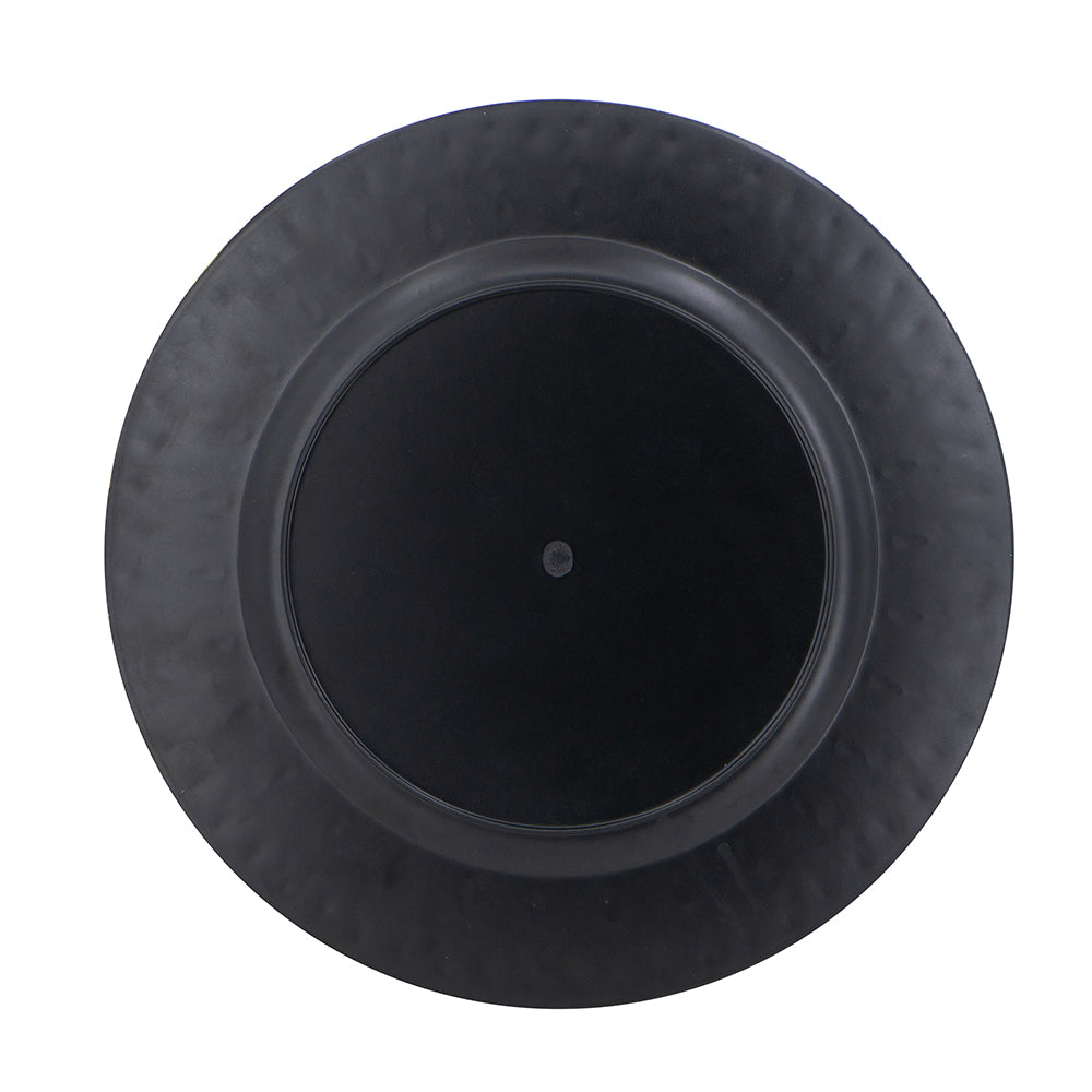 8 Pack Plastic Charger Plate, D14"