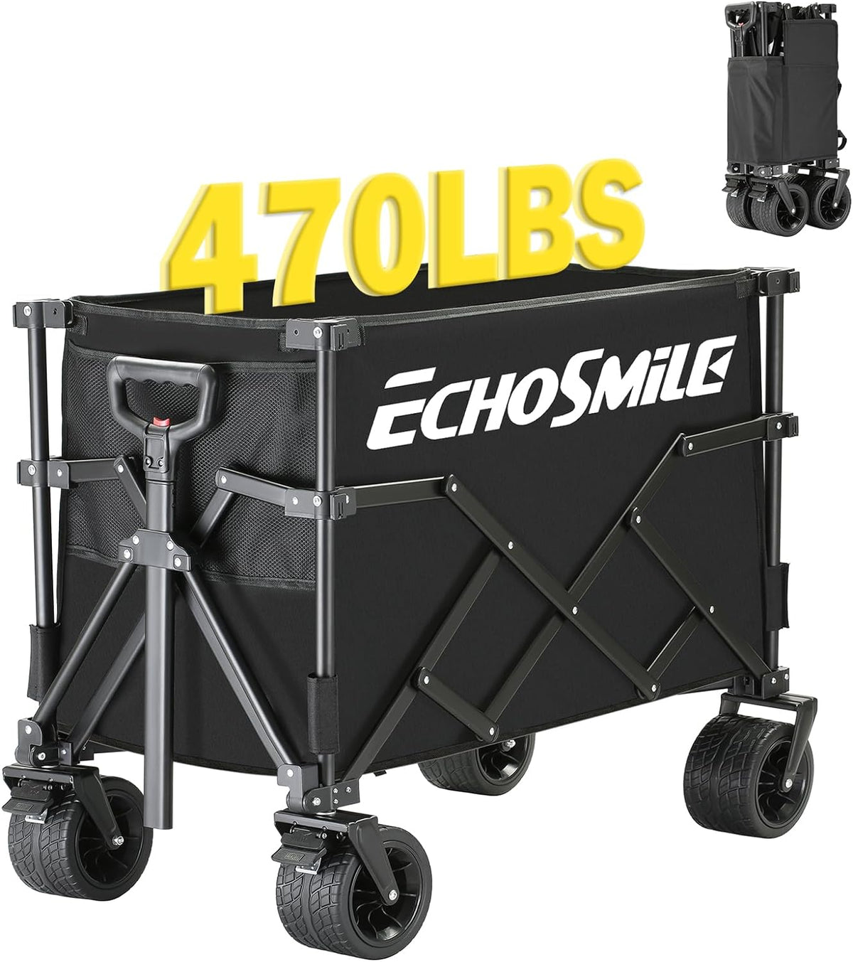 Black Taller Campers with Removable Inner Pocket  SKU:GCC130BBHQ