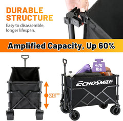 Black Taller Campers with Removable Inner Pocket  SKU:GCC130BBHQ