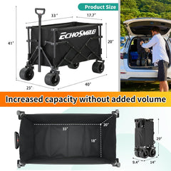 Black Taller Campers with Removable Inner Pocket  SKU:GCC130BBHQ