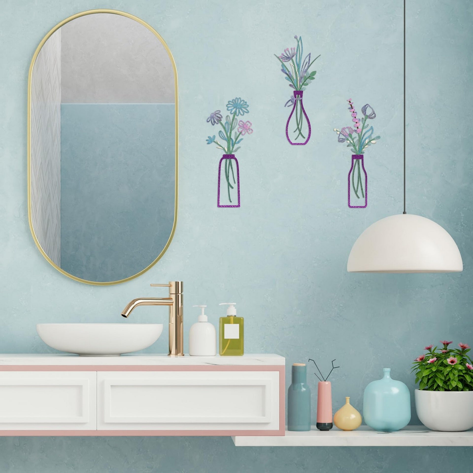 Metal Wall Decor Set (Set of 3)