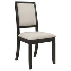 Daniela Black and Cream 7-piece Dining Set