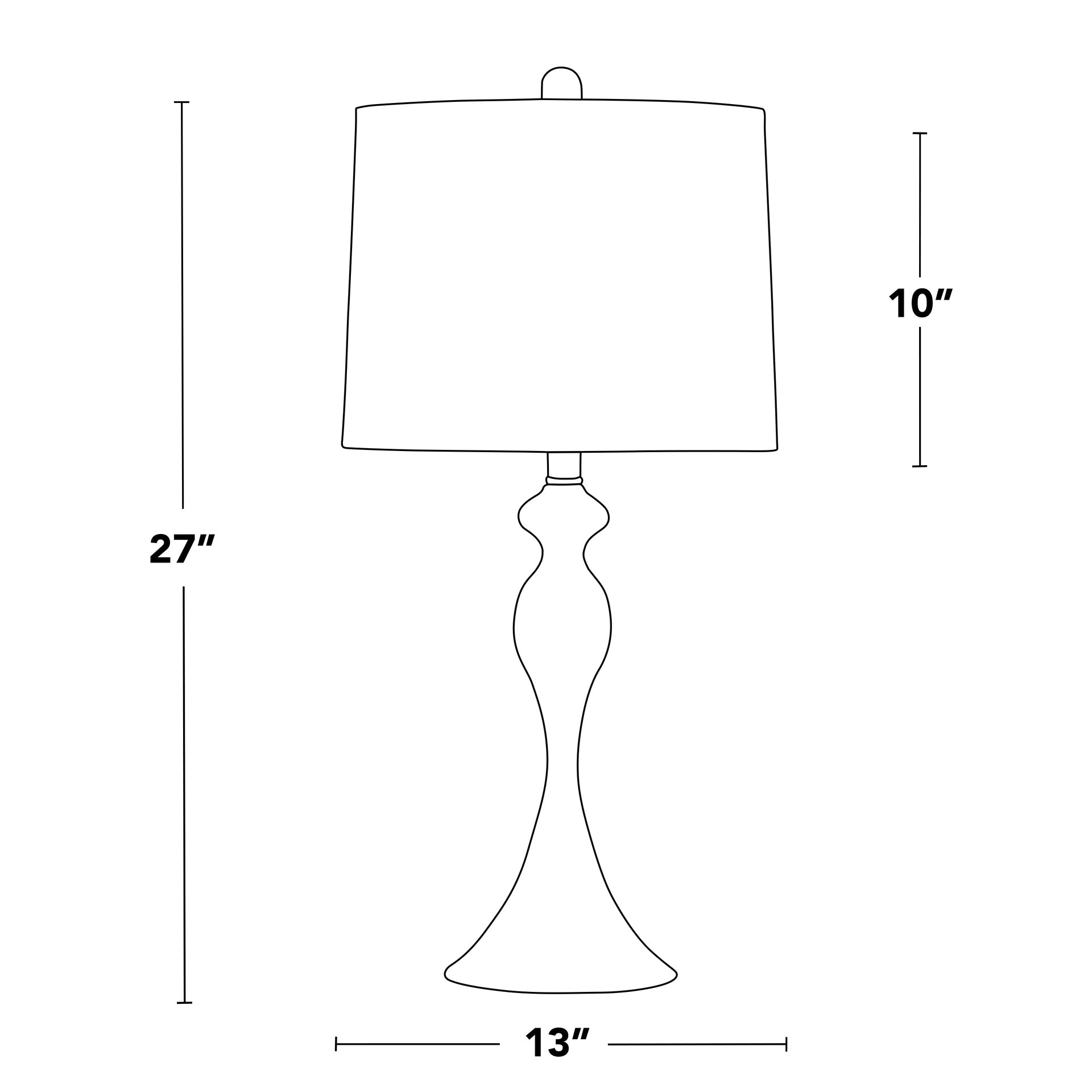 Ashland 27" Contemporary Metal Table Lamp in Brushed Nickel with Grey Textured Linen and Brushed Nickel Laser Cut Shade from Grandview Gallery by LumiSource - Set of 2