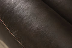 Transitional Style 1pc Power Recliner Fully Upholstered Pillow Top Arms Espresso Finish Primary Living Room