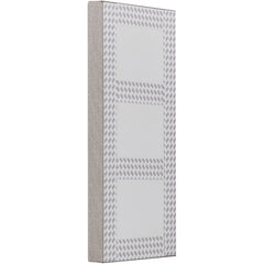 4 PCS Acoustic Wall Panels 2 in Thick 23.6 x 11.8 in Self-adhesive Camel