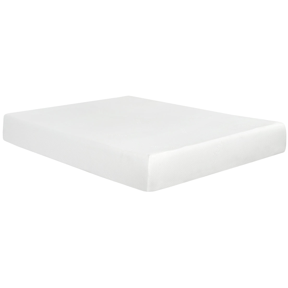 10 in. Plush California King Gel Memory Foam Mattress, Cooling Technology, Pressure Relief Bed Mattress in a Box, White