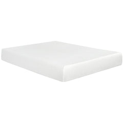 10 in. Plush California King Gel Memory Foam Mattress, Cooling Technology, Pressure Relief Bed Mattress in a Box, White