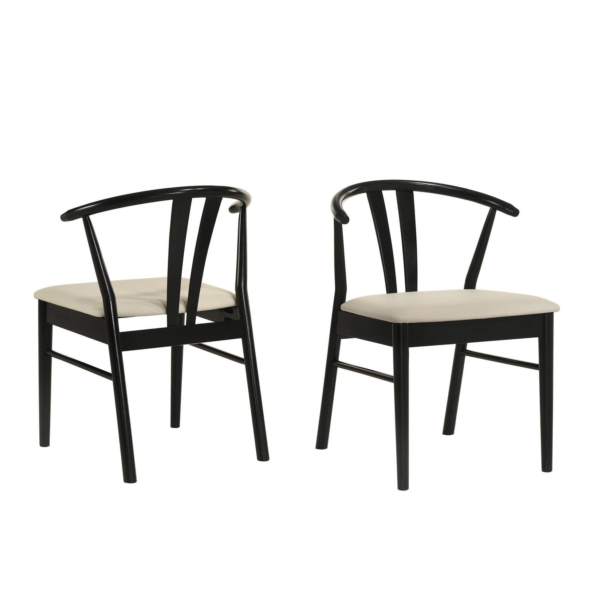 Lavin Wishbone Dining Chairs, Set of 2