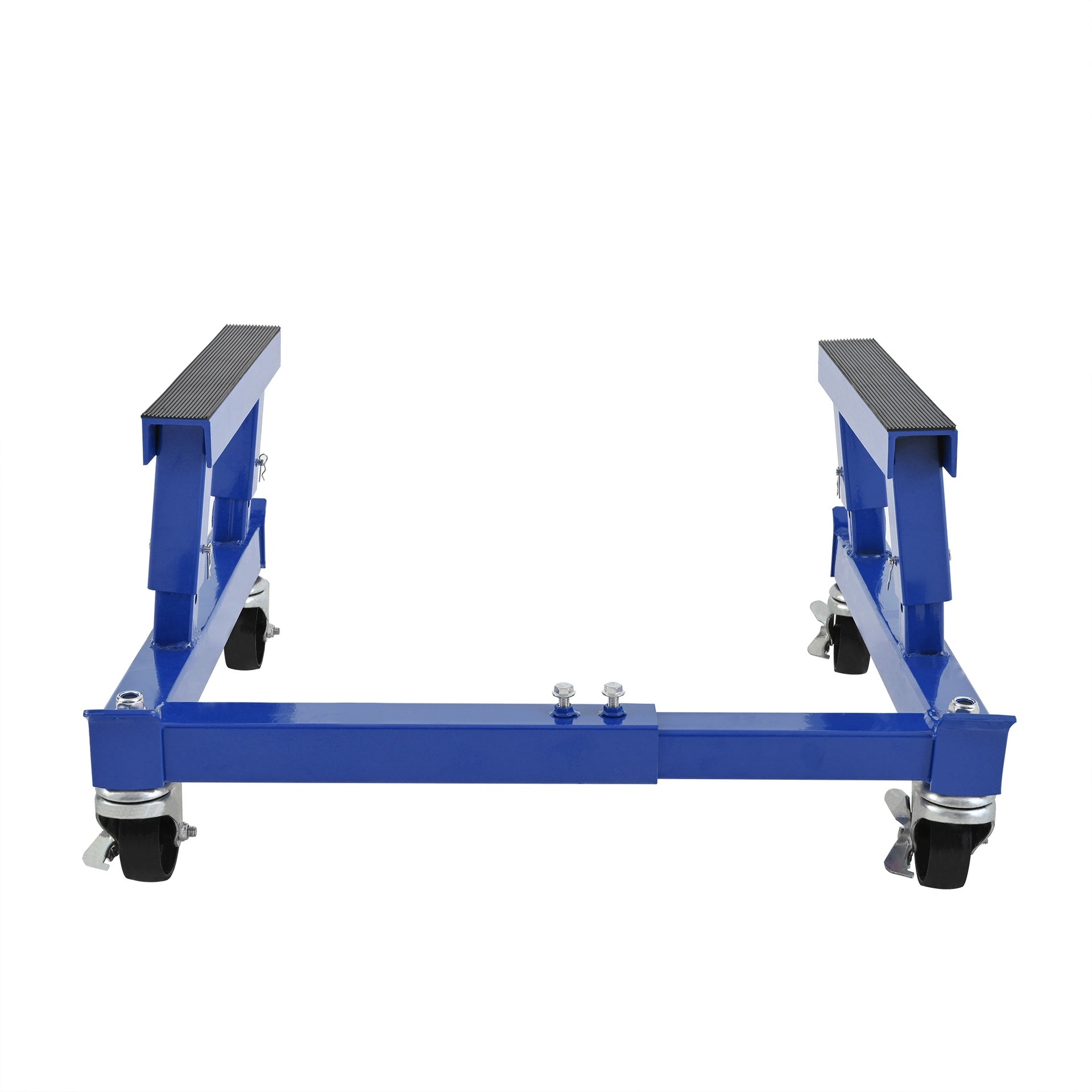 ATV Motorcycle Engine Cradle Dolly, Motorcycle Dolly, Engine Stand, Four Wheeler Cycle Engine Cradle Dolly , Heavy Duty Racks for Motorcycle Maintenance, Blue