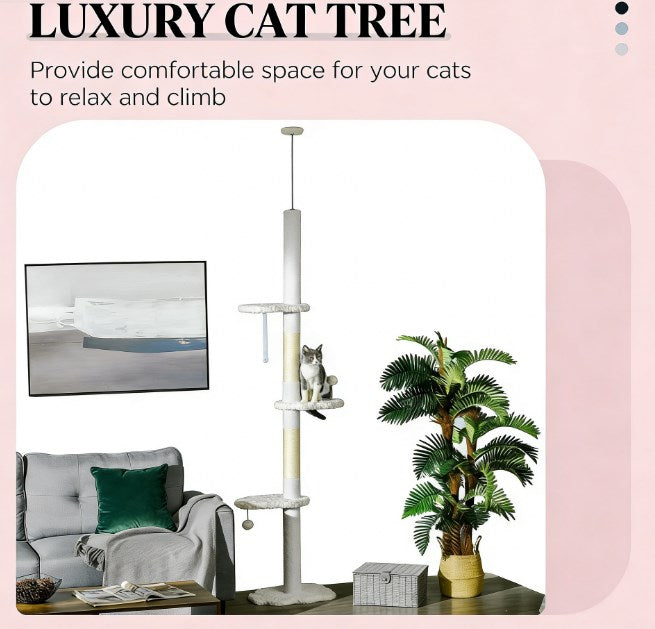 Cat Tree,Floor to Ceiling Cat Tree