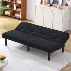 This 66-inch corduroy sofa bed can flexibly adapt to the living room, apartment and bedroom, and it can switch between the two comfortable forms.