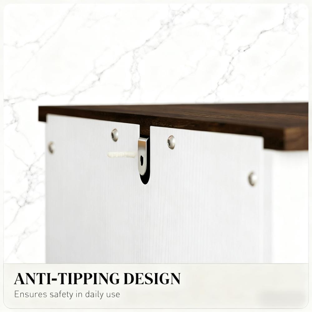 Modern Style File Cabinet with 3 Drawers,Office Storage Cabinet for A4,For Home and Office