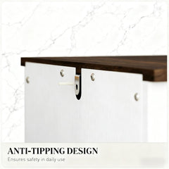 Modern Style File Cabinet with 3 Drawers,Office Storage Cabinet for A4,For Home and Office