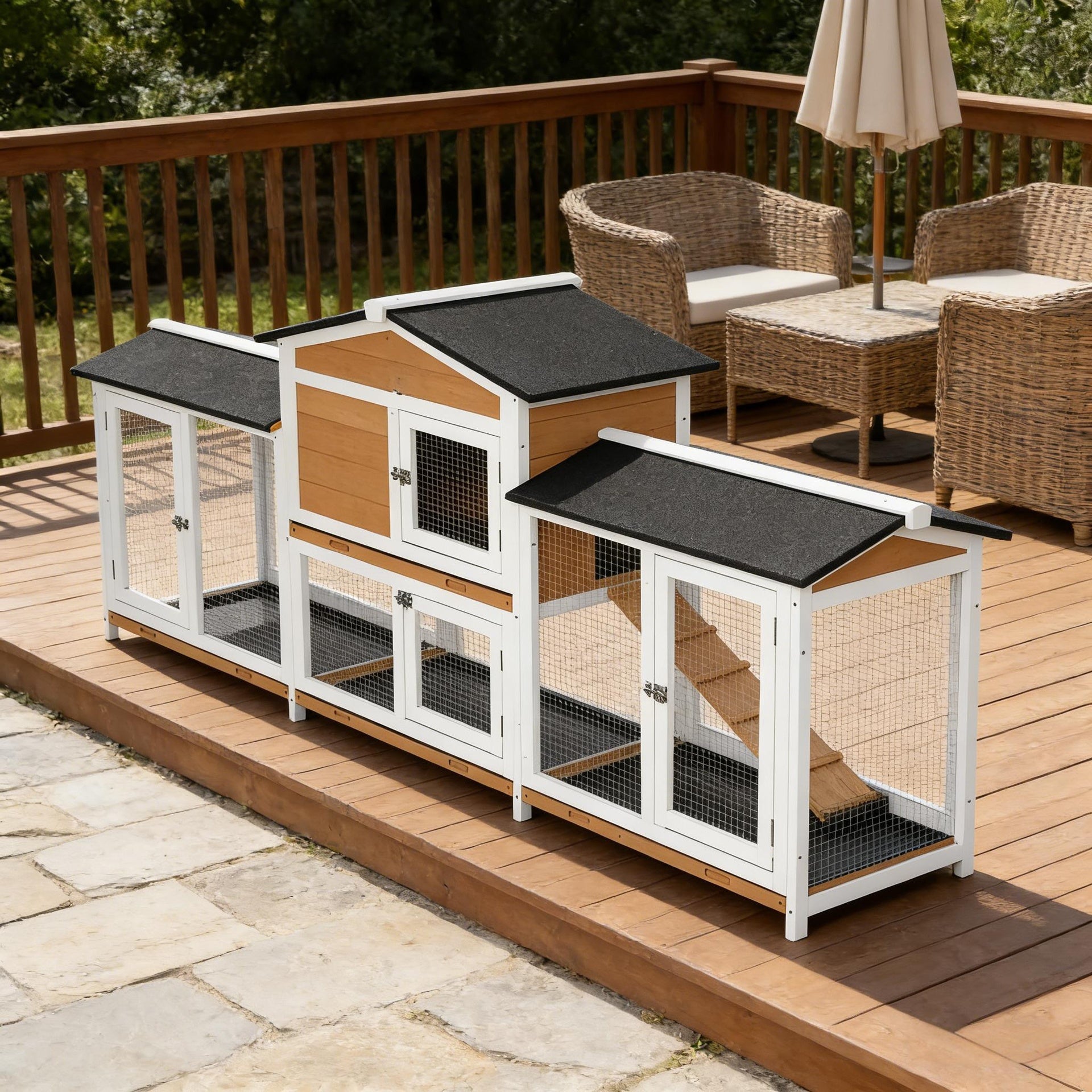 Small Animal Hutch Cage,Pet House,Wooden Rabbit Hutch
