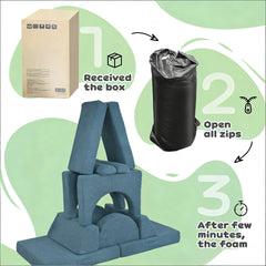 Soft Play Equipment,Toddlers Foam Climbing Blocks