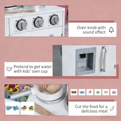 Wooden Kitchenette,Kids Kitchen Playset