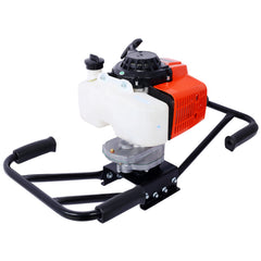 2.7HP Post Hole Digger 63cc two person handle Gas-Powered 2-Stroke Auger Digging Drill Shaft Size 3/4" (Machine Only)EPA COMPLAINT