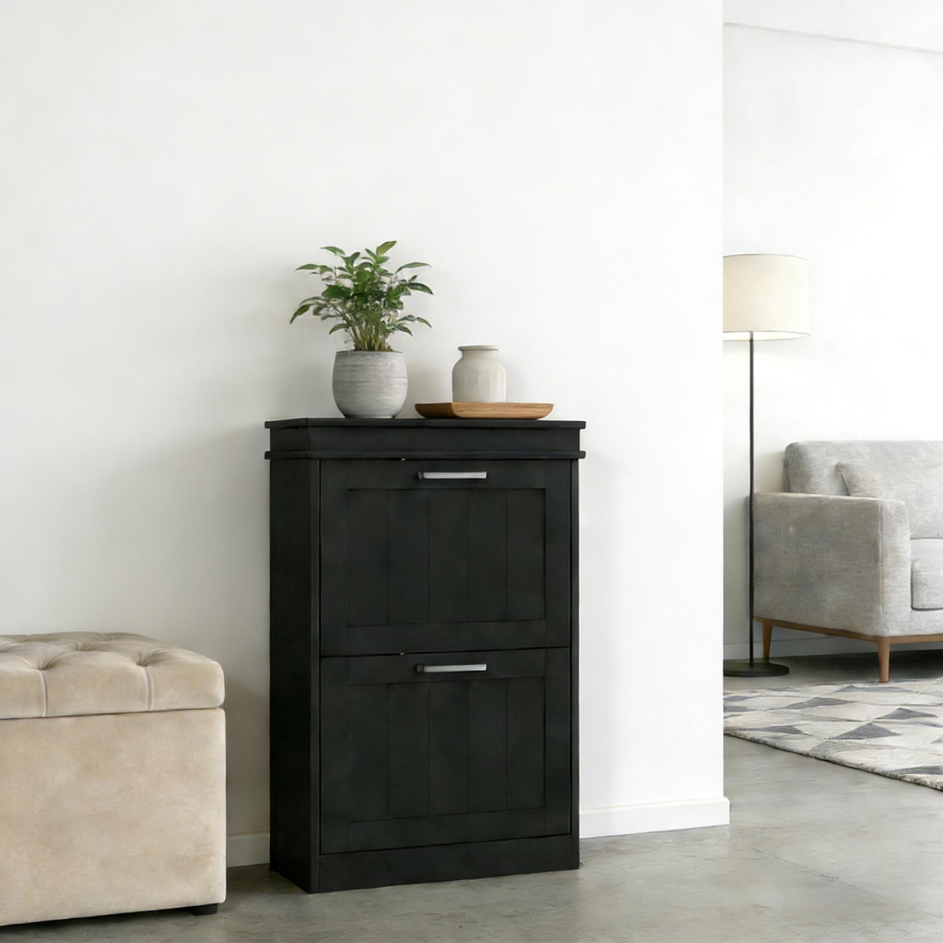 Slim Hallway Storage Organizer,Shoe Storage Cabinet