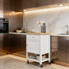 Mobile Kitchen Island,Rolling Kitchen Cart