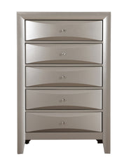 Marilla G1503-CH Chest , Silver Champagne