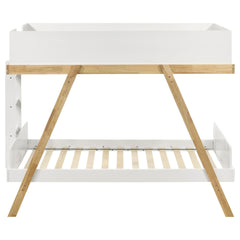 Hicks White Twin Over Twin Bunk Bed
