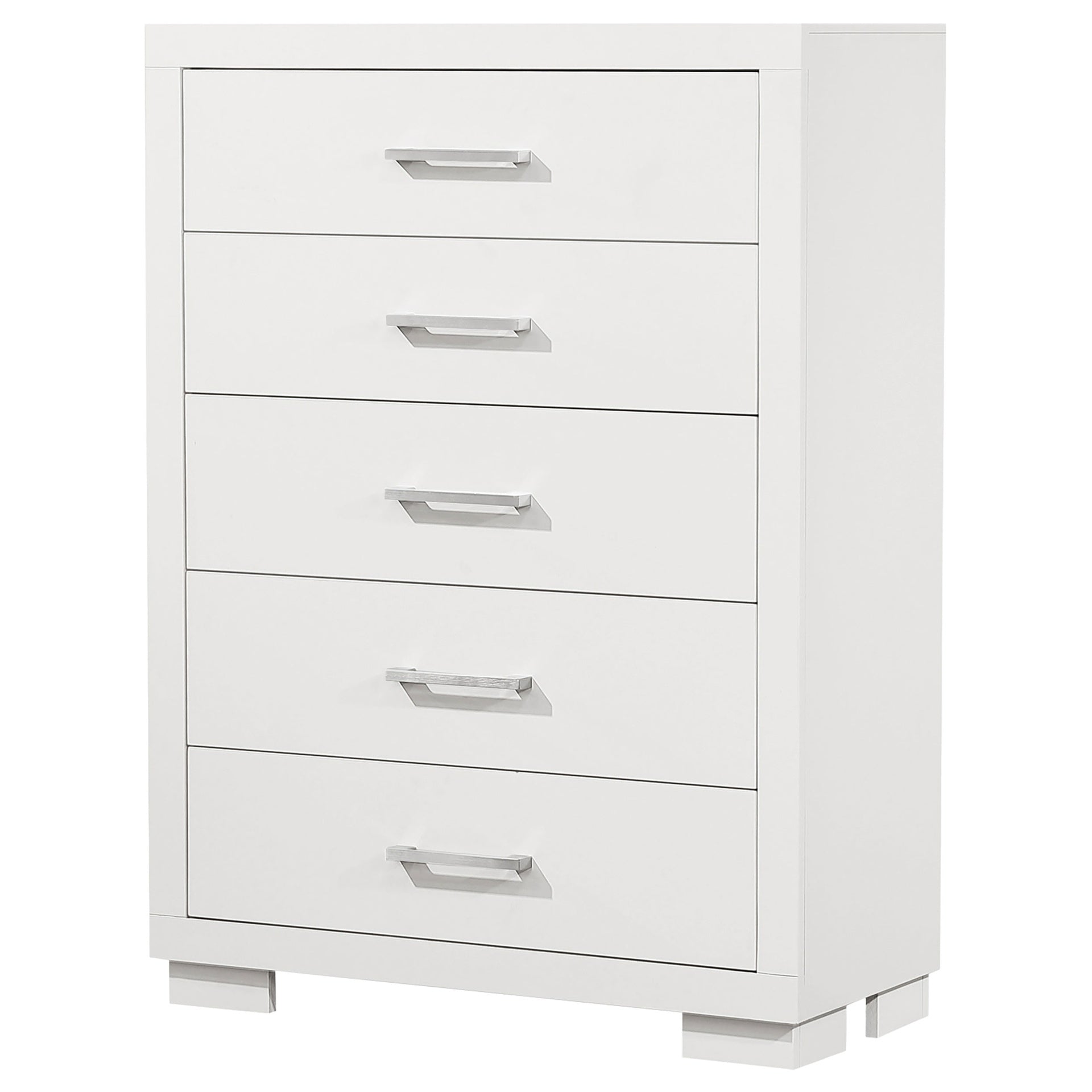 Polk Snow White 5-drawer Bedroom Chest