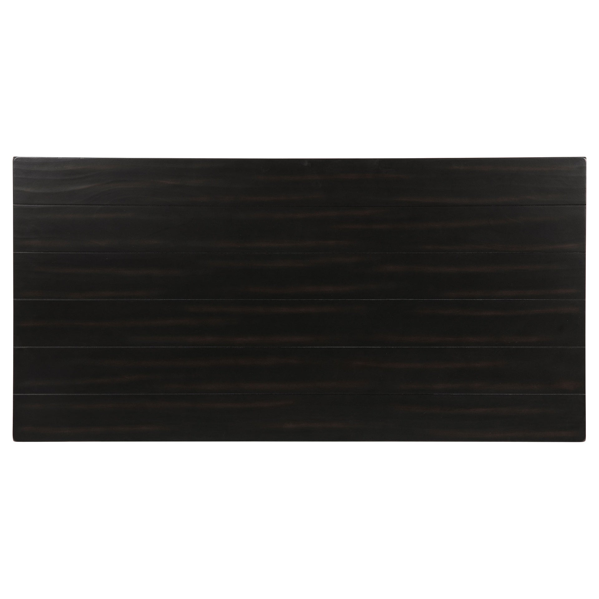 Castleton Distressed Java Wood Coffee Table with Shelf