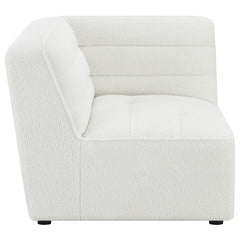 Bonnie Natural Upholstered Corner Chair