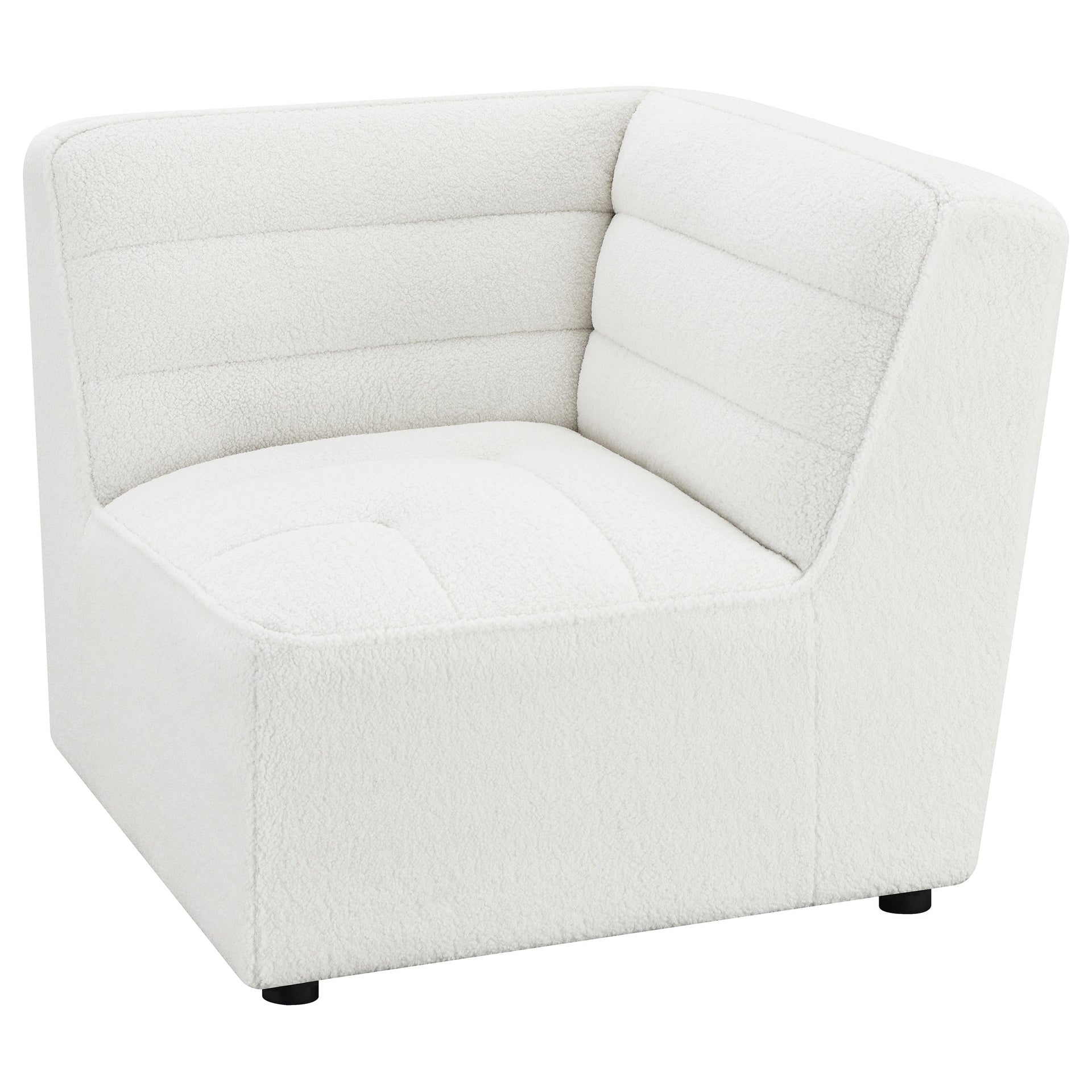 Bonnie Natural Upholstered Corner Chair