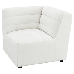 Bonnie Natural Upholstered Corner Chair