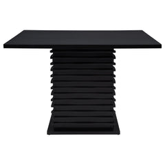 Giannis Contemporary Pedestal Counter-Height Dining Table