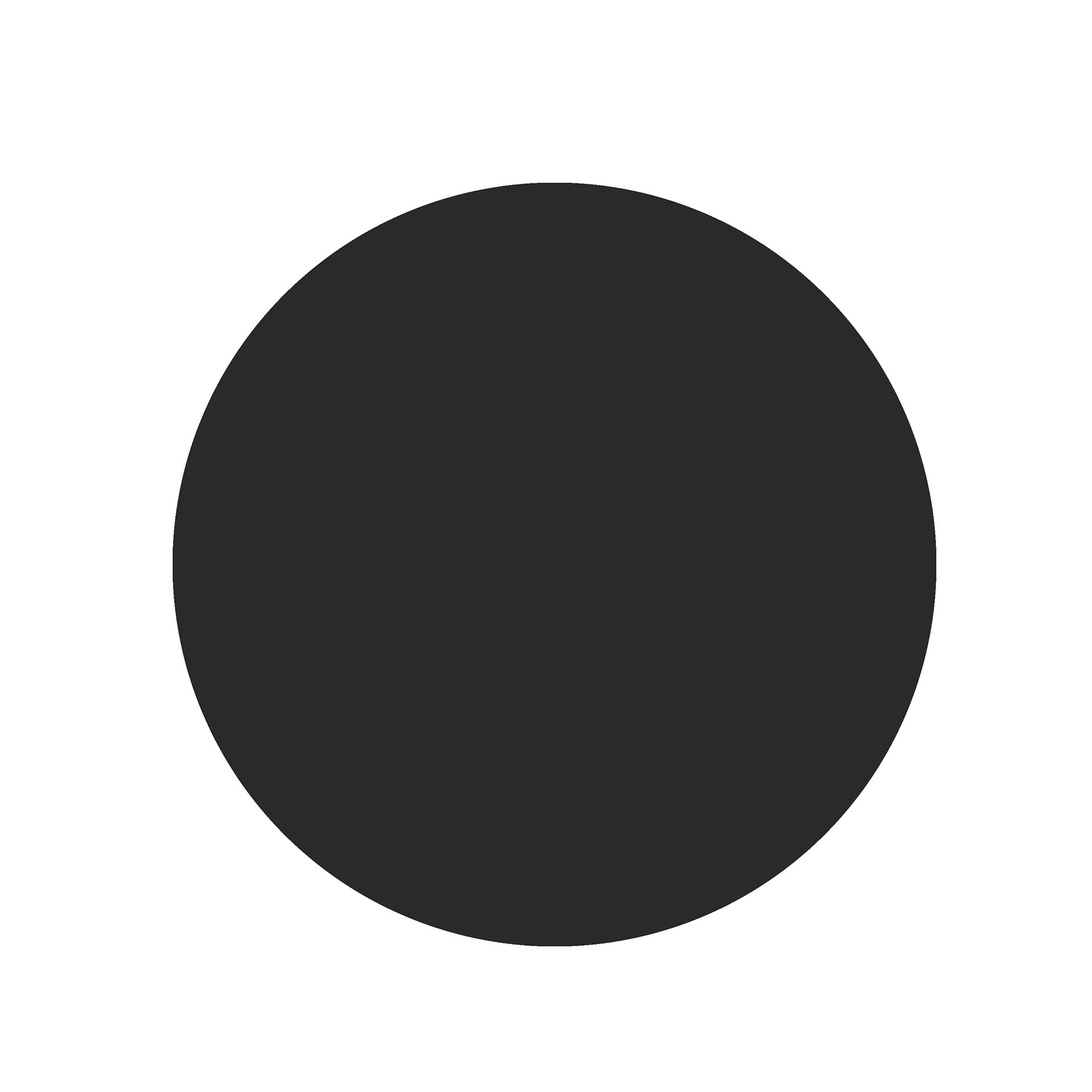 Black  Painting Tempered Glass Top 31.5 INCH Rouund Glass Table Top 3/10 INCH Thickness