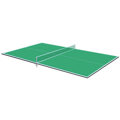 8.5ft Green Mid-Size Ping Pong Conversion Top Foldable & Portable Table Tennis Table Top for Indoor Games