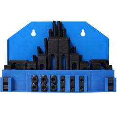 58Pc T-Slot Clamping Kit Mill Machinist Set (7/16 Table Slot 3/8-16 Stud Size)