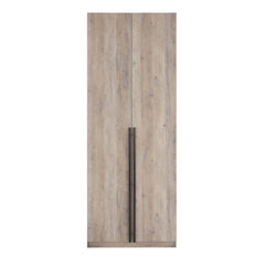 Wardrobe Closet in Rustic Gray