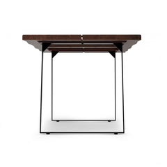 Delta Dining Table in Dark Walnut