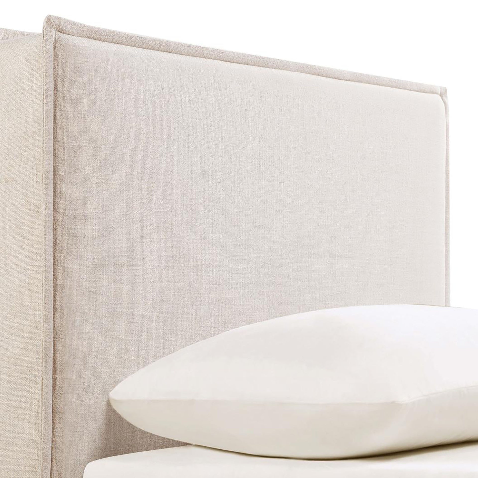Sand Headboard with Flange Detail