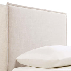 Sand Headboard with Flange Detail
