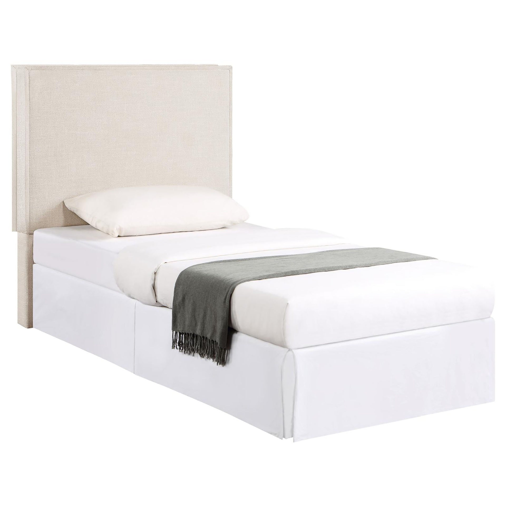 Sand Headboard with Flange Detail