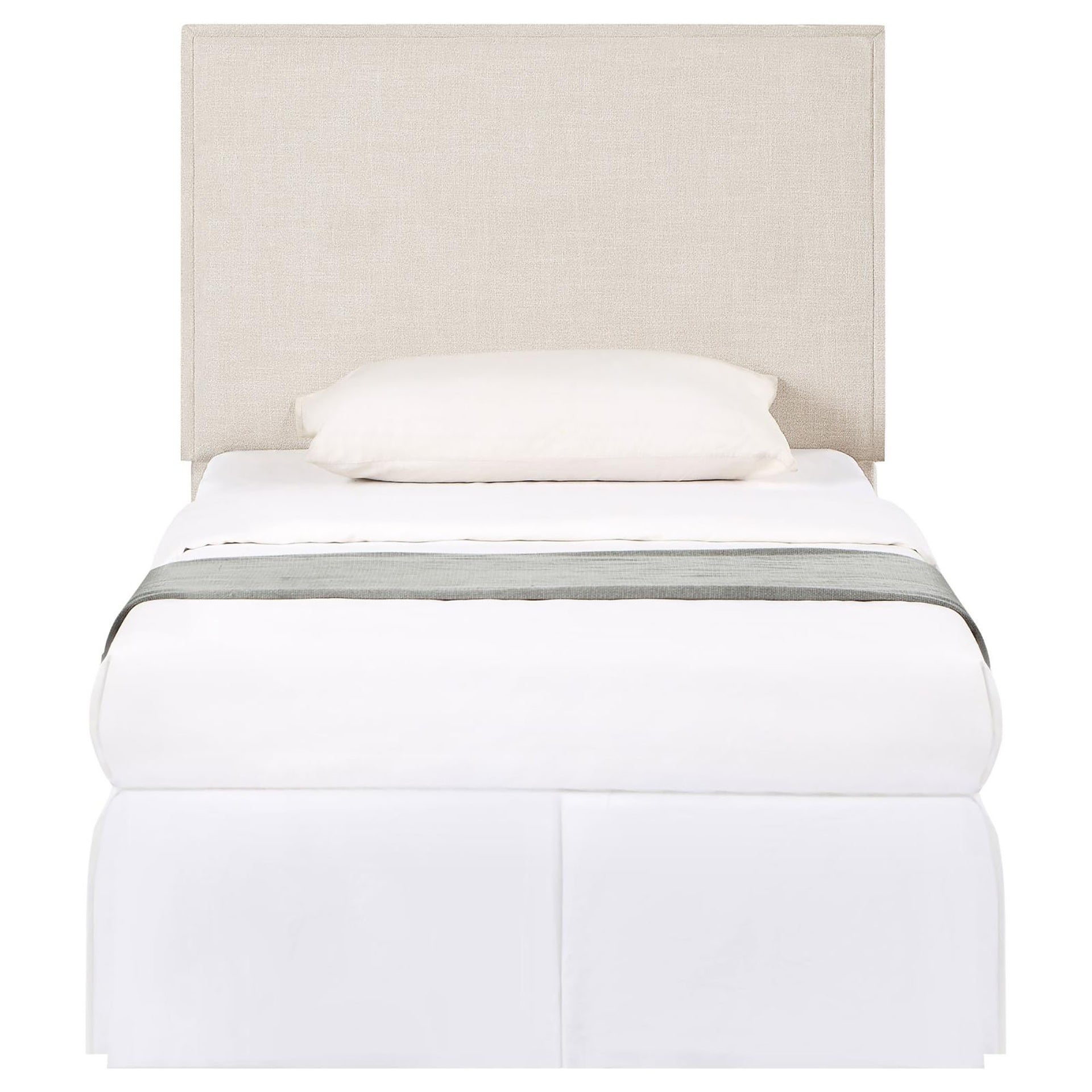 Sand Headboard with Flange Detail
