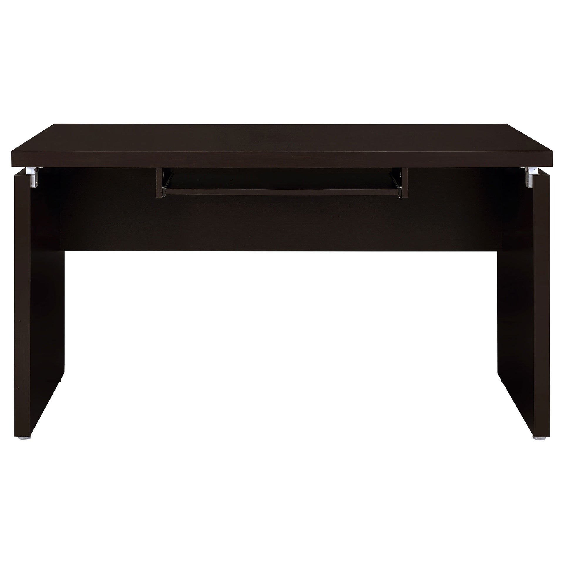 Ulloa Cappuccino L-Shape Desk with Mobile File Cabinet