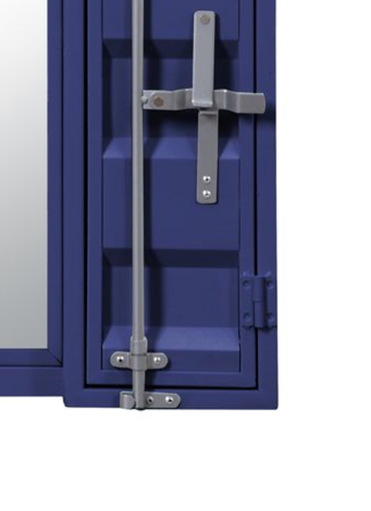 Cargo Blue Finish Vanity Mirror