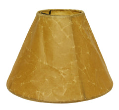 Slant Empire Softback Lampshade with Washer Fitter, Brown