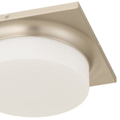 13-in Brushed Nickel LED Flush Mount